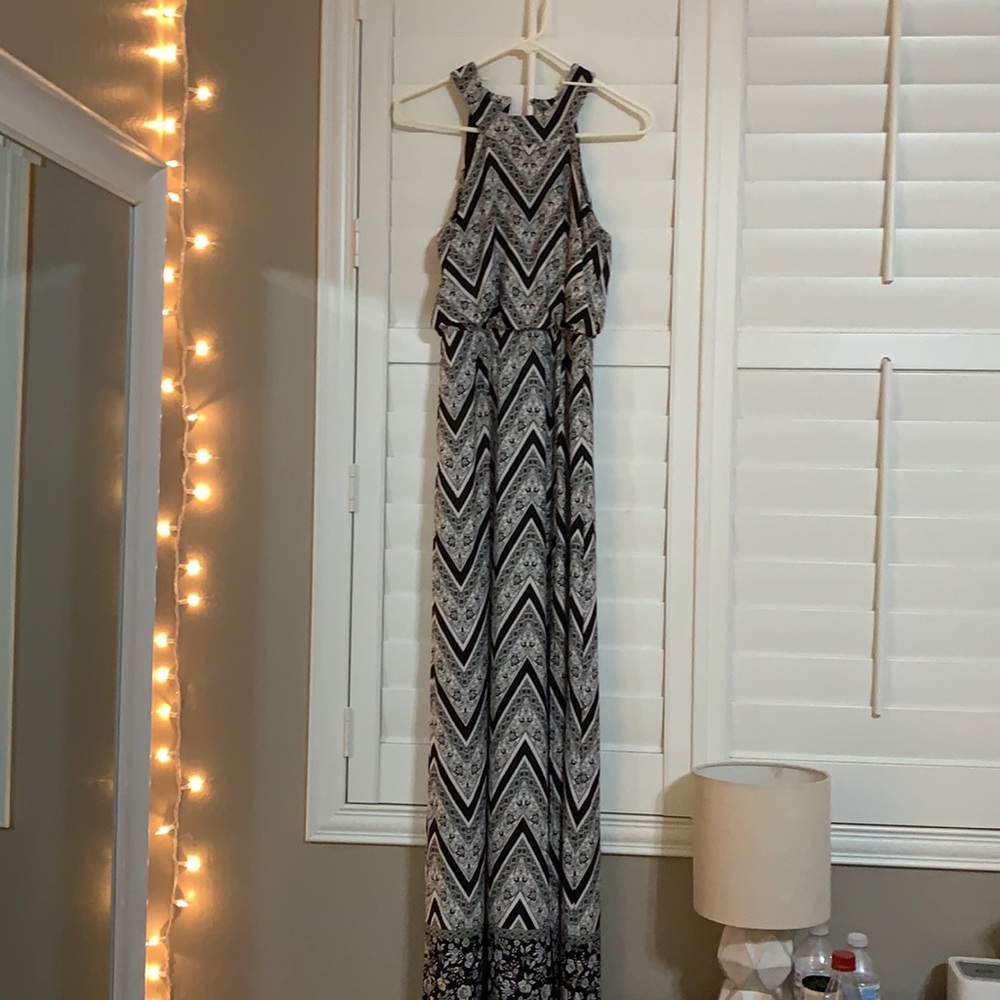 THREE HEARTS black/ white dress